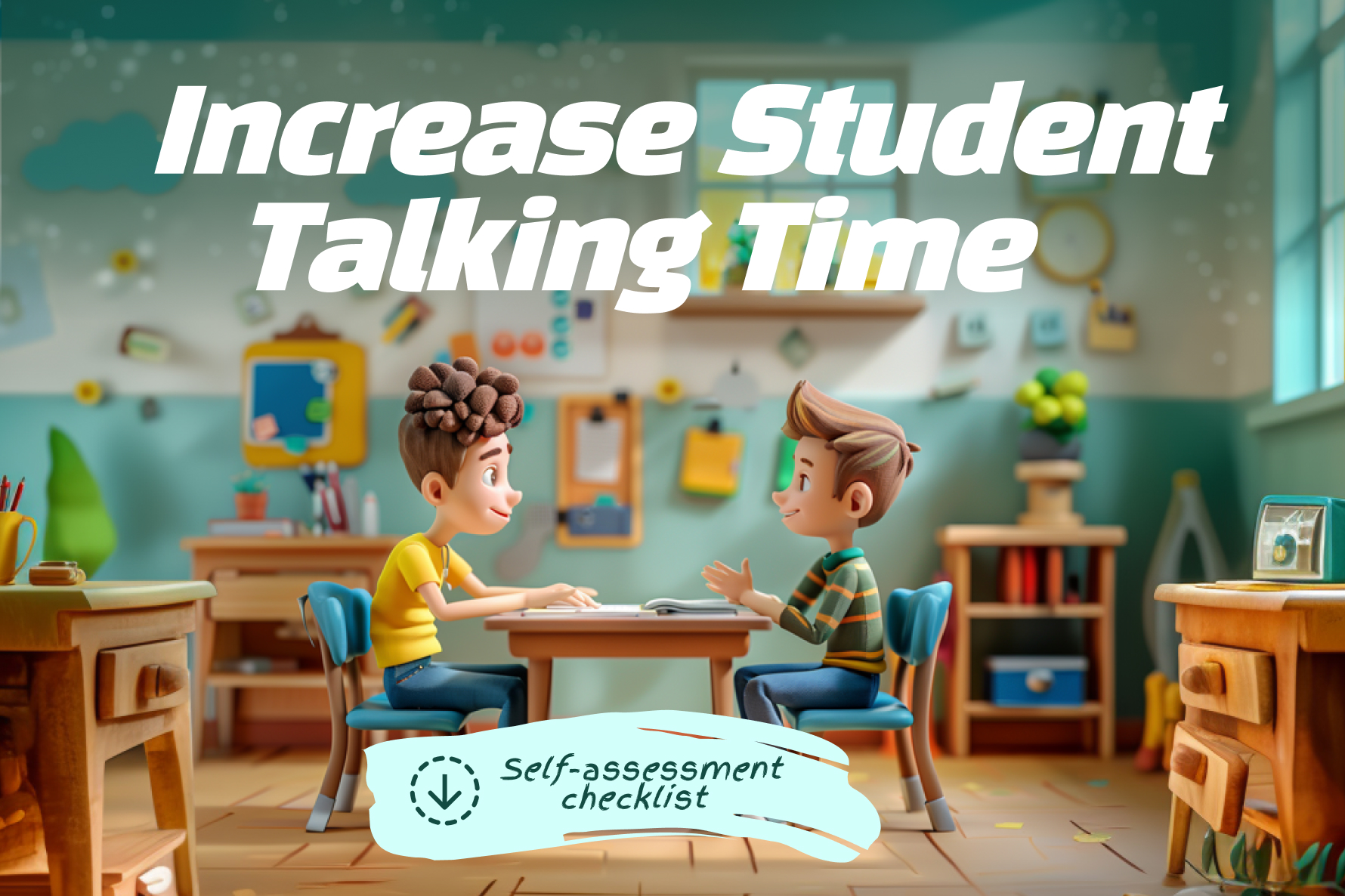 How to Increase Student Talk Time:                              Tips and Speaking Activities for ESL Students
