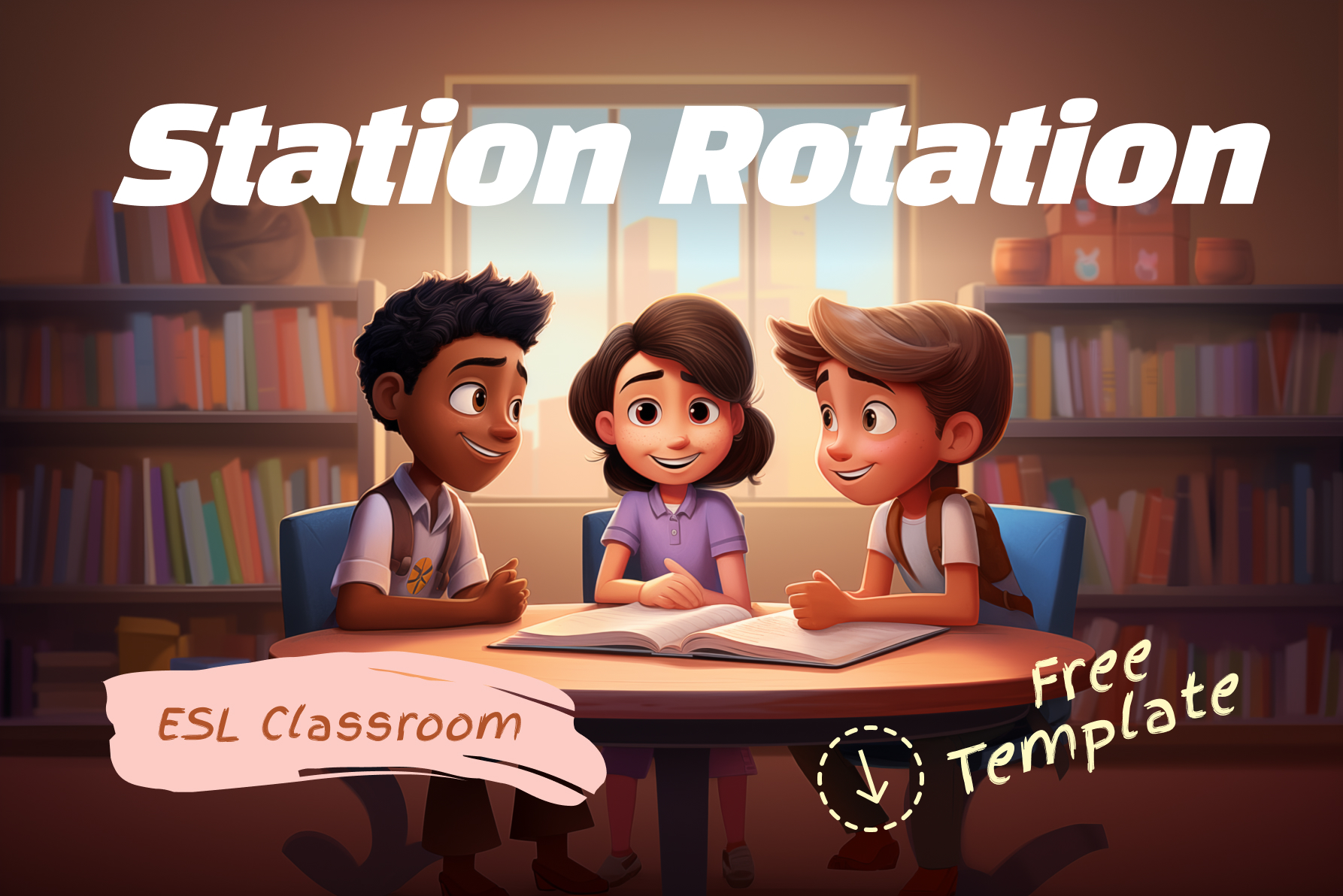 Transform Your ESL Classroom with the Station-Rotation Model
